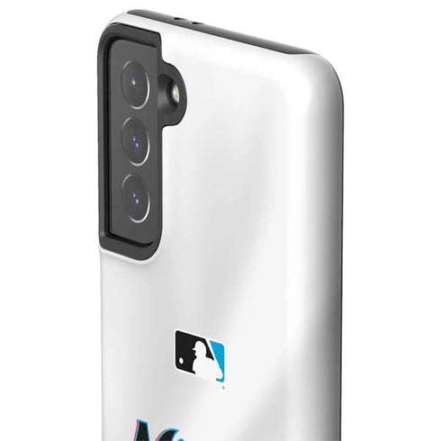 MLB Miami Marlins Home Jersey Galaxy S21 5G Pro Case