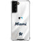 MLB Miami Marlins Home Jersey Galaxy S21 FE Clear Case