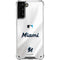 MLB Miami Marlins Home Jersey Galaxy S21 Plus 5G Clear Case