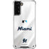 MLB Miami Marlins Home Jersey Galaxy S21 Plus 5G Clear Case