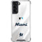 MLB Miami Marlins Home Jersey Galaxy S22 Clear Case