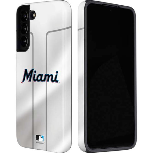 MLB Miami Marlins Home Jersey Galaxy S22 Plus Pro Case