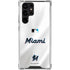 MLB Miami Marlins Home Jersey Galaxy S22 Ultra Clear Case