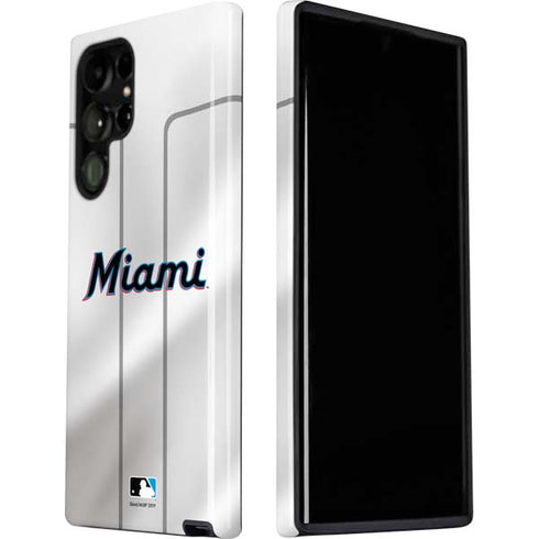 MLB Miami Marlins Home Jersey Galaxy S22 Ultra Pro Case