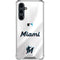 MLB Miami Marlins Home Jersey Galaxy S23 FE Clear Case