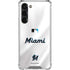 MLB Miami Marlins Home Jersey Galaxy S23 Plus Clear Case