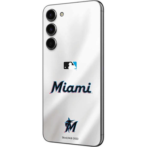 MLB Miami Marlins Home Jersey Galaxy S23 Plus Skin