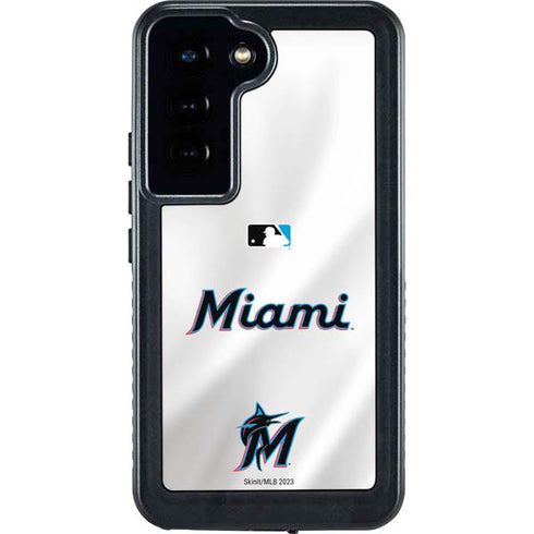 MLB Miami Marlins Home Jersey Galaxy S23 Waterproof Case