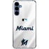 MLB Miami Marlins Home Jersey Galaxy S24 Clear Case