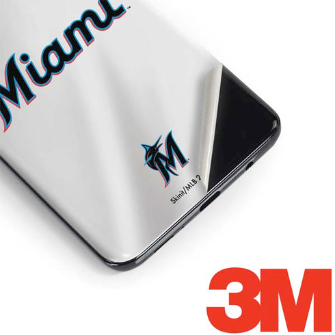 MLB Miami Marlins Home Jersey Galaxy S9 Plus Skin