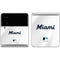 MLB Miami Marlins Home Jersey Galaxy Z Flip4 5G Skin
