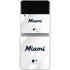 MLB Miami Marlins Home Jersey Galaxy Z Flip4 5G Skin
