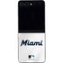 MLB Miami Marlins Home Jersey Galaxy Z Flip5 5G Skin