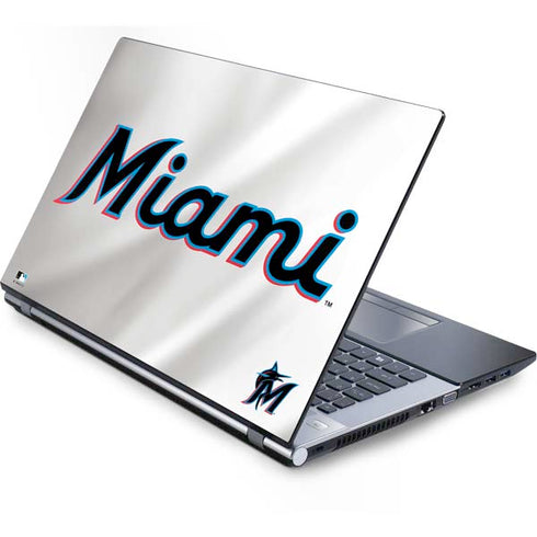 MLB Miami Marlins Home Jersey Generic Laptop Skin