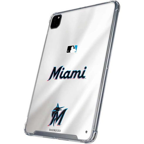 MLB Miami Marlins Home Jersey iPad Pro 12.9in (2020) Clear Case