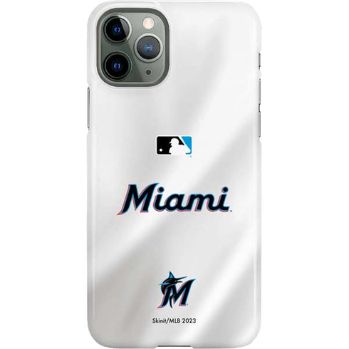MLB Miami Marlins Home Jersey iPhone 11 Pro Lite Case