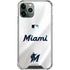 MLB Miami Marlins Home Jersey iPhone 11 Pro Max Clear Case