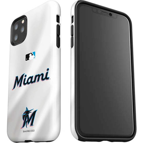 MLB Miami Marlins Home Jersey iPhone 11 Pro Max Impact Case