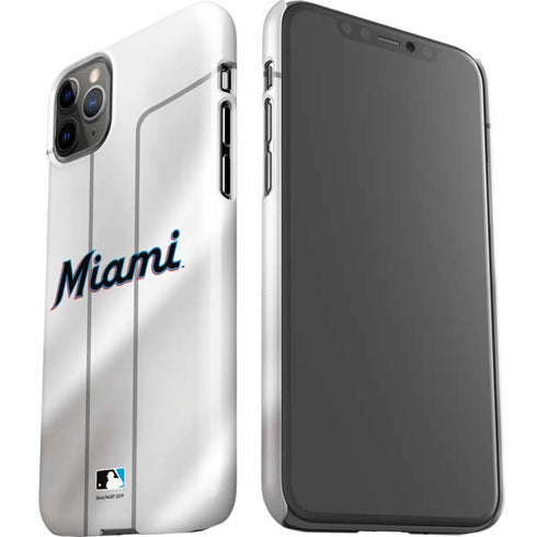 MLB Miami Marlins Home Jersey iPhone 11 Pro Max Lite Case