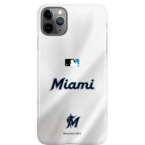 MLB Miami Marlins Home Jersey iPhone 11 Pro Max Lite Case