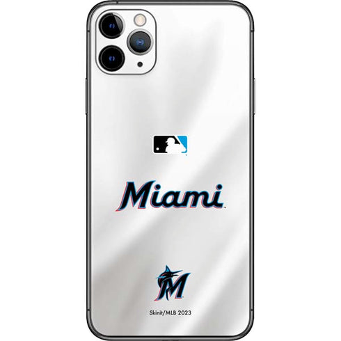 MLB Miami Marlins Home Jersey iPhone 11 Pro Max Skin