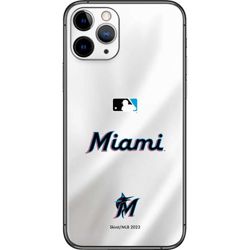 MLB Miami Marlins Home Jersey iPhone 11 Pro Skin