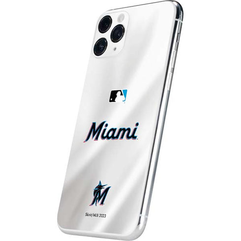 MLB Miami Marlins Home Jersey iPhone 11 Pro Skin