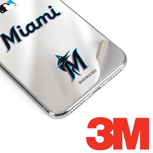 MLB Miami Marlins Home Jersey iPhone 11 Pro Skin