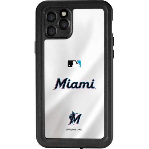 MLB Miami Marlins Home Jersey iPhone 11 Pro Waterproof Case