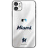 MLB Miami Marlins Home Jersey iPhone 11 Skin