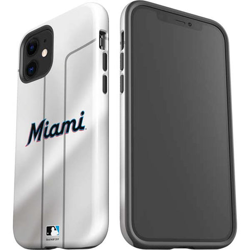 MLB Miami Marlins Home Jersey iPhone 12 Impact Case