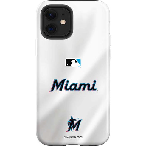 MLB Miami Marlins Home Jersey iPhone 12 Impact Case