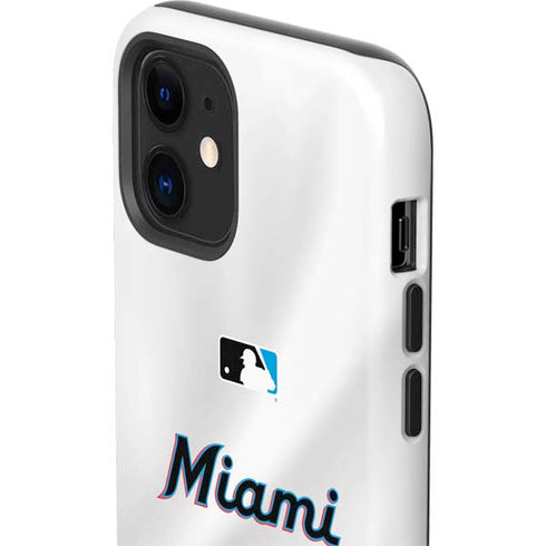 MLB Miami Marlins Home Jersey iPhone 12 Impact Case