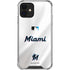 MLB Miami Marlins Home Jersey iPhone 12 Mini Clear Case