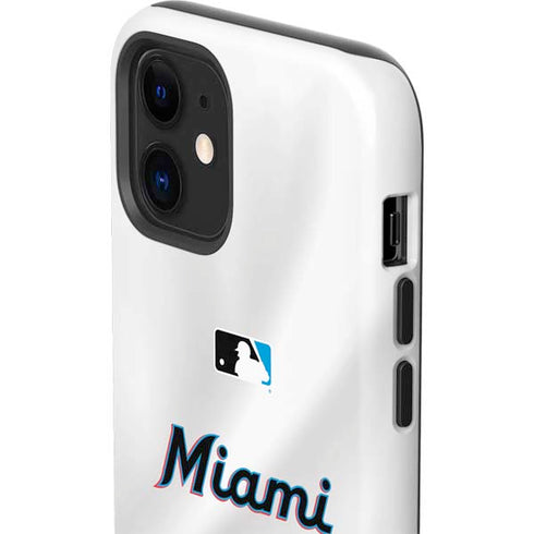 MLB Miami Marlins Home Jersey iPhone 12 Mini Impact Case