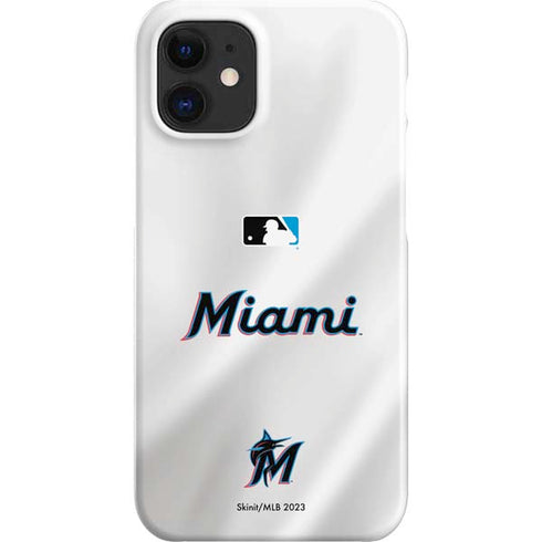 MLB Miami Marlins Home Jersey iPhone 12 Mini Lite Case