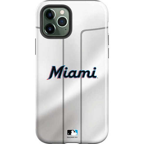 MLB Miami Marlins Home Jersey iPhone 12 Pro Max Impact Case