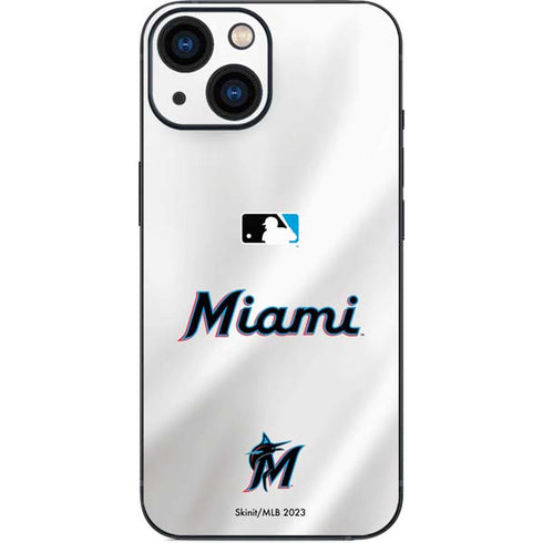 MLB Miami Marlins Home Jersey iPhone 13 Mini Skin