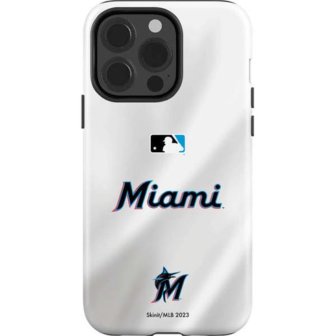 MLB Miami Marlins Home Jersey iPhone 13 Pro Impact Case
