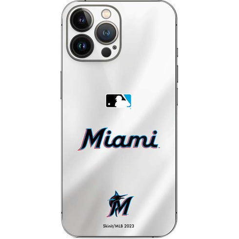 MLB Miami Marlins Home Jersey iPhone 13 Pro Max Skin
