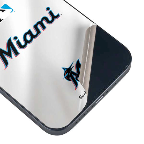 MLB Miami Marlins Home Jersey iPhone 13 Skin