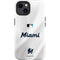 MLB Miami Marlins Home Jersey iPhone 15 Plus Impact Case