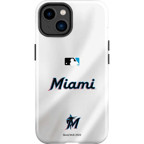 MLB Miami Marlins Home Jersey iPhone 14 Plus Impact Case