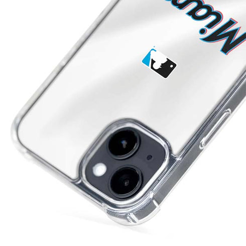 MLB Miami Marlins Home Jersey iPhone 15 Plus MagSafe Case