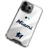 MLB Miami Marlins Home Jersey iPhone 15 Pro Clear Case