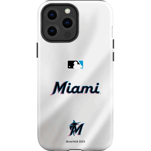 MLB Miami Marlins Home Jersey iPhone 15 Pro Max Impact Case