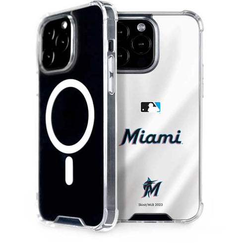 MLB Miami Marlins Home Jersey iPhone 15 Pro Max MagSafe Case