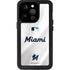 MLB Miami Marlins Home Jersey iPhone 14 Pro Waterproof Case