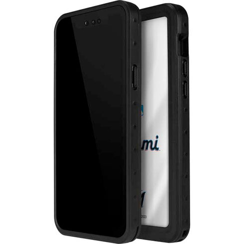 MLB Miami Marlins Home Jersey iPhone 14 Pro Waterproof Case