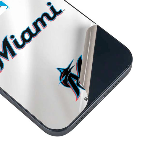MLB Miami Marlins Home Jersey iPhone 14 Skin